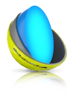 Srixon Q-Star Tour Series Golf Balls -Golf Sports Shop QST4 FLIPPEDCORE YELLOW REFLECTION