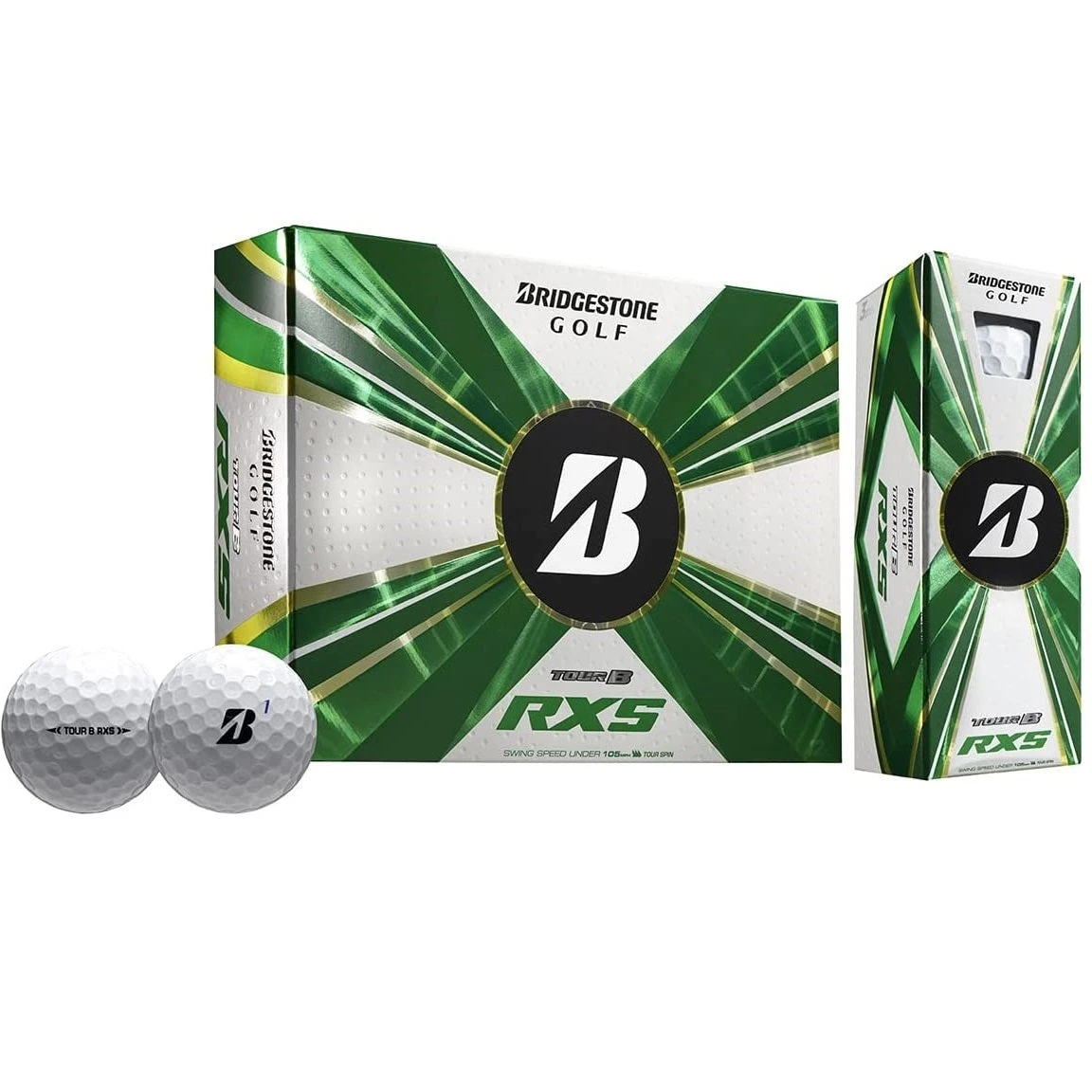 Bridgestone Tour B RXS Golf Balls 1 Bridgestone Tour B RXS Golf Balls
