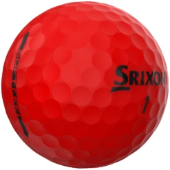 Srixon Soft Feel Brite Matte Color Golf Balls -Golf Sports Shop SOFTFEEL13BRITERED HERO
