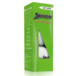 Srixon Soft Feel Golf Balls -Golf Sports Shop SOFTFEEL13Sleeve PureWhite FLIP reflection