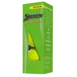 Srixon Soft Feel Golf Balls -Golf Sports Shop SOFTFEEL13Sleeve TourYellow