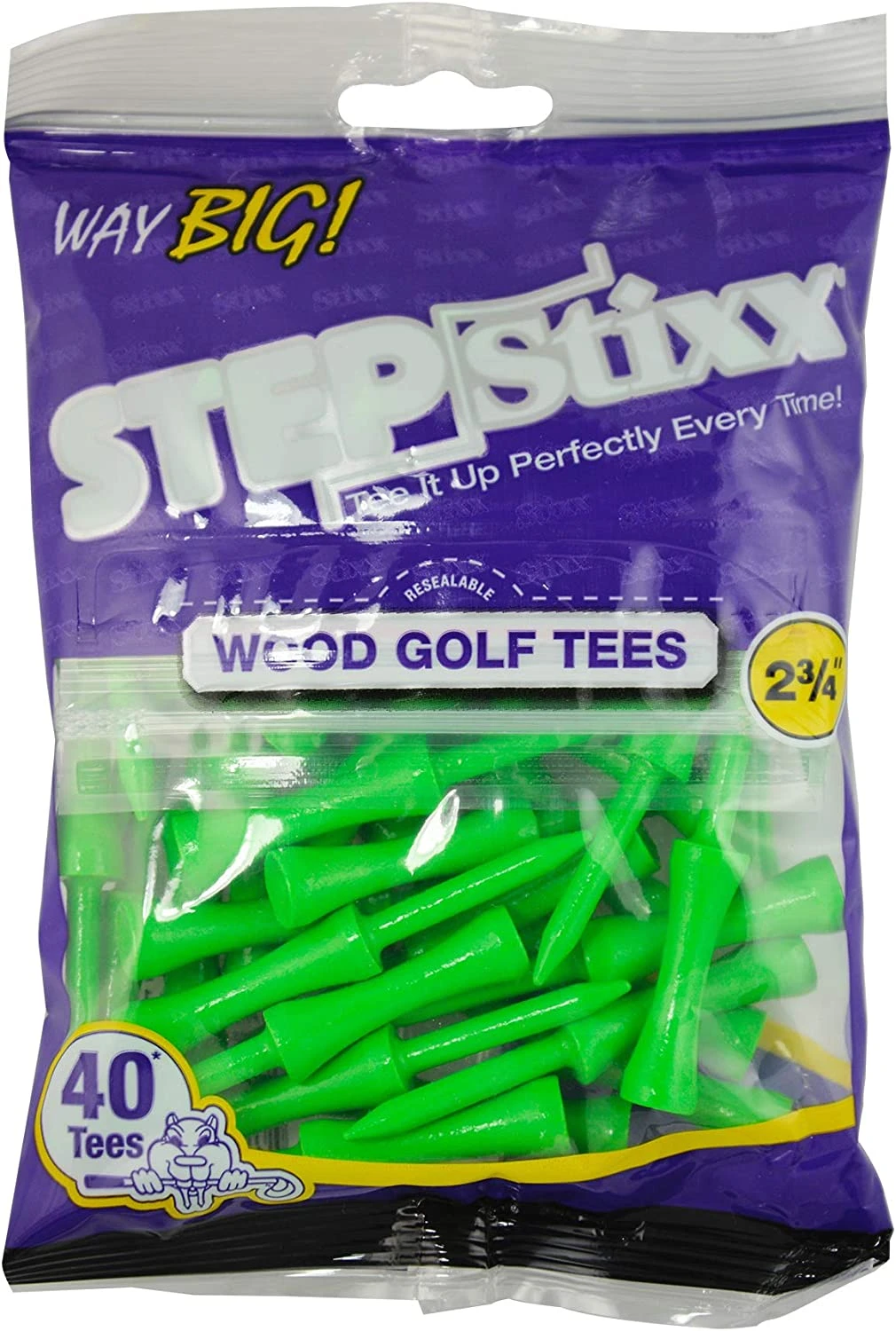 STEPStixx Golf Tees - 2.75" 2 STEPStixx Golf Tees - 2.75" - Image 2