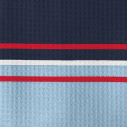 Sun Mountain Sonnenalp Mid-Stripe Golf Towel -Golf Sports Shop Sonnenalp TOWELFROSTNAVYREDcopy