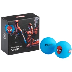 Volvik Marvel Character Golf Ball 4 Pack -Golf Sports Shop Spider Man Square 0c450344 0c92 4072 b213 1855a00105e1
