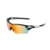 Tour Gear Gloss Black Interchangeable Sunglasses (with 5 Lense)