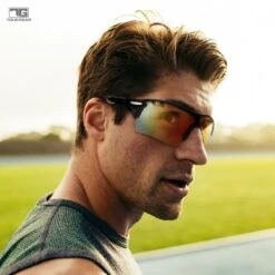 Tour Gear Gloss Black Interchangeable Sunglasses (with 5 Lense) -Golf Sports Shop SunlgassesInterchangableLens 5