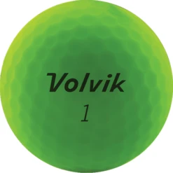 Volvik Vivid Matte Finish Golf Balls - Dozen -Golf Sports Shop Vivid Green