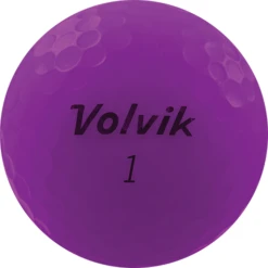 Volvik Vivid Matte Finish Golf Balls - Dozen -Golf Sports Shop Vivid Purple