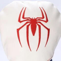 Volf Golf Red White Blue Leather Spider Headcovers 14 Volf Golf Red White Blue Leather Spider Headcovers -Golf Sports Shop VolfGolfHeadcovers SpiderWoodsSets1