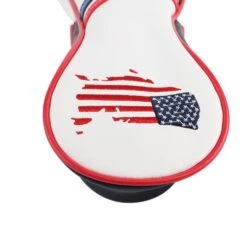 Volf Golf Red White Blue Leather USA Headcovers 14 Volf Golf Red White Blue Leather USA Headcovers -Golf Sports Shop VolfGolfHeadcovers USADriver3