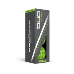 Wilson Staff Duo Soft 2.5 Golf Balls -Golf Sports Shop WG2006103 6 Duo Soft Green Ball 3Ball Sleeve