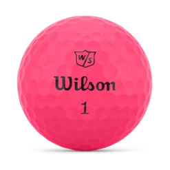 Wilson Staff Duo Soft 2.5 Golf Balls -Golf Sports Shop WG2006105 3 Duo Soft BallStamp Pink