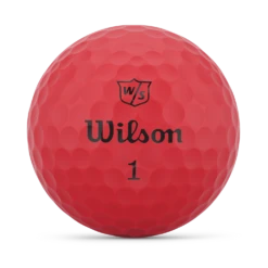 Wilson Staff Duo Soft 2.5 Golf Balls -Golf Sports Shop WG2006126 3 Duo Soft BallStamp Red
