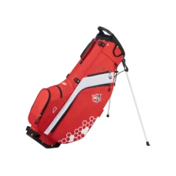 Wilson Staff Golf Feather Lite FL Stand Carry Bags 16 Wilson Staff Golf Feather Lite FL Stand Carry Bags -Golf Sports Shop WGB5705RD WS FEATHER RDWHWH