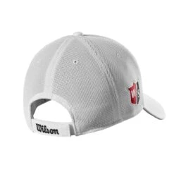 Wilson Staff Tour Mesh Golf Hats -Golf Sports Shop WGH6100WH 1 WS Wilson Tour Mesh White Back.png.cq5dam.web .1200.1200