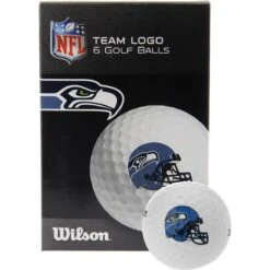 Wilson NFL Team Branded Golf Balls -Golf Sports Shop WGWP166L SEA1