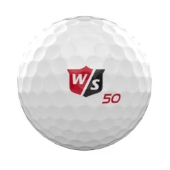 Wilson Staff 50 Elite Golf Balls -Golf Sports Shop WGWP17900 2019 50 Elite White BallStamp