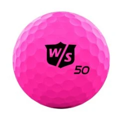 Wilson Staff 50 Elite Golf Balls -Golf Sports Shop WGWP17930 2019 50 Elite Pink BallStamp