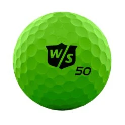 Wilson Staff 50 Elite Golf Balls -Golf Sports Shop WGWP17940 2019 50 Elite Green BallStamp