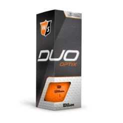 Wilson Staff 2020 Duo Soft Optix Golf Balls -Golf Sports Shop WGWP503PO 6 Duo Optix 3 Ball Sleeve Orange.png.cq5dam.web .1200.1200