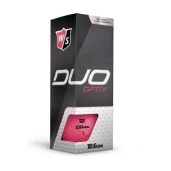 Wilson Staff 2020 Duo Soft Optix Golf Balls -Golf Sports Shop WGWP509LO 6 Duo Optix 3 Ball Sleeve Pink.png.cq5dam.web .1200.1200