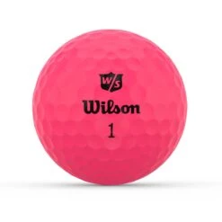 Wilson Staff 2020 Duo Soft Optix Golf Balls -Golf Sports Shop WGWP509PO 3 DUO Optix Pink Standard Front.png.cq5dam.web .1200.1200