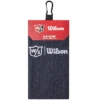 Wilson Staff Microfiber Trifold Golf Towel 16" X 21" Black