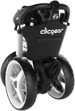 Clicgear Golf 3-Wheel Push Cart Model 4.0 -Golf Sports Shop White 1