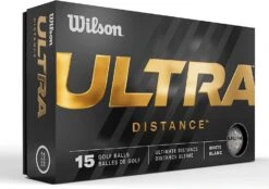 Wilson Ultra Golf Balls - 15 Pack -Golf Sports Shop WilsonUltra 2023 Distance White 2