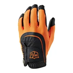 Wilson Staff Fit All Gloves Men's -Golf Sports Shop Wilson Staff Fit All Orange Black 0