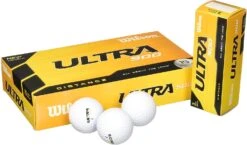 Wilson Ultra 500 Golf Balls 15 Pack -Golf Sports Shop Wilson Ultra 500 Distance White Golf Balls