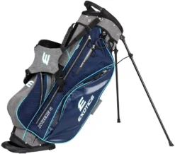 Tour Edge Exotics Xtreme 4 Stand Bags -Golf Sports Shop Xtreme 4 Carry Bag Navy Scratch Plaid Teal