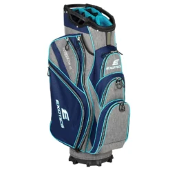 Tour Edge Exotics Xtreme 4 Cart Bags -Golf Sports Shop Xtreme 4 Cart Bag Navy Scratch Plaid Teal