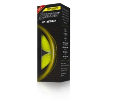 Srixon Z-Star Tour Golf Balls 17 Srixon Z-Star Tour Golf Balls -Golf Sports Shop Z STAR8 Sleeve TourYellow reflection