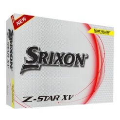 Srixon Z-Star XV Tour Golf Balls -Golf Sports Shop Z StarXV8TourYellow1