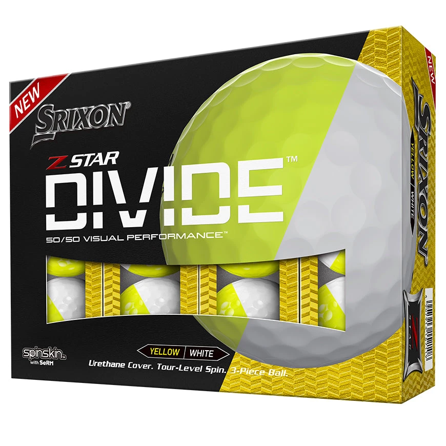 Srixon Z-Star Tour Divide Golf Balls 1 Srixon Z-Star Tour Divide Golf Balls