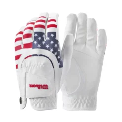 Wilson Staff Fit All USA Glove - Red/White/Blue - OSFA -Golf Sports Shop be11af875c21ffeb3d8369c48d9ed4194897d675 WGJA00917 8 Fit All USA glove RD WH BU Double