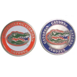 NCAA Double Sided Collegiate Golf Ball Marker Coins -Golf Sports Shop florida