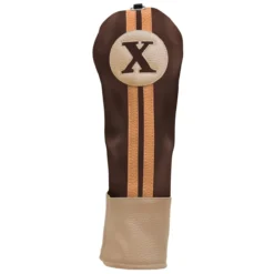 Sahara Retro Vintage #X Fairway Wood Headcovers -Golf Sports Shop fw x hc chocolate mocha