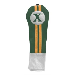 Sahara Retro Vintage #X Fairway Wood Headcovers -Golf Sports Shop green yellow hc fw x
