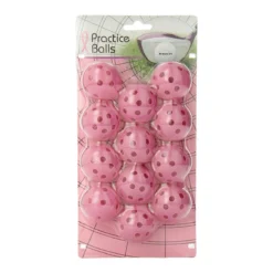 Intech Golf Practice Balls With Holes (12 Pack) -Golf Sports Shop i24345