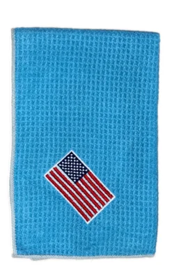 Joseph Elliott USA Embroidered Flag 18" X 18" Micro Fiber Towels -Golf Sports Shop je13