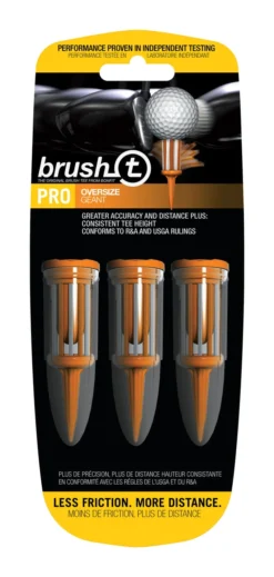 Brush-t Golf Original Brush Tees -Golf Sports Shop orange
