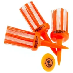 Brush-t Golf Original Brush Tees -Golf Sports Shop orange 1