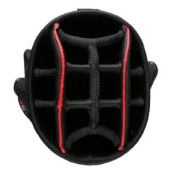 Powerbilt TPS 5400 Cart Golf Bag 10 Powerbilt TPS 5400 Cart Golf Bag -Golf Sports Shop pb702014 tps black red top