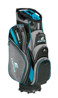 Tour Edge Exotics Xtreme 4 Cart Bags -Golf Sports Shop xtremeblueplaidblack